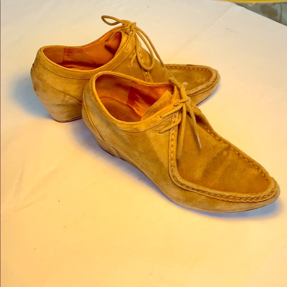 moccasin wedge booties